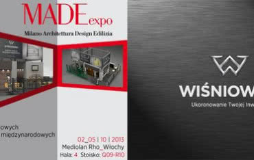 Wiśniowski na targach MADE expo 2013